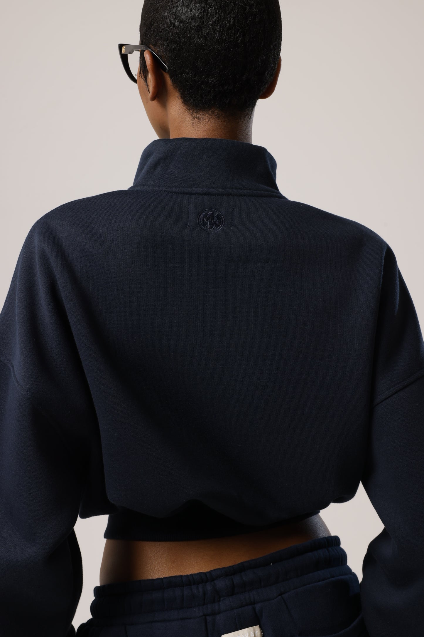 Plush track jacket - Azure