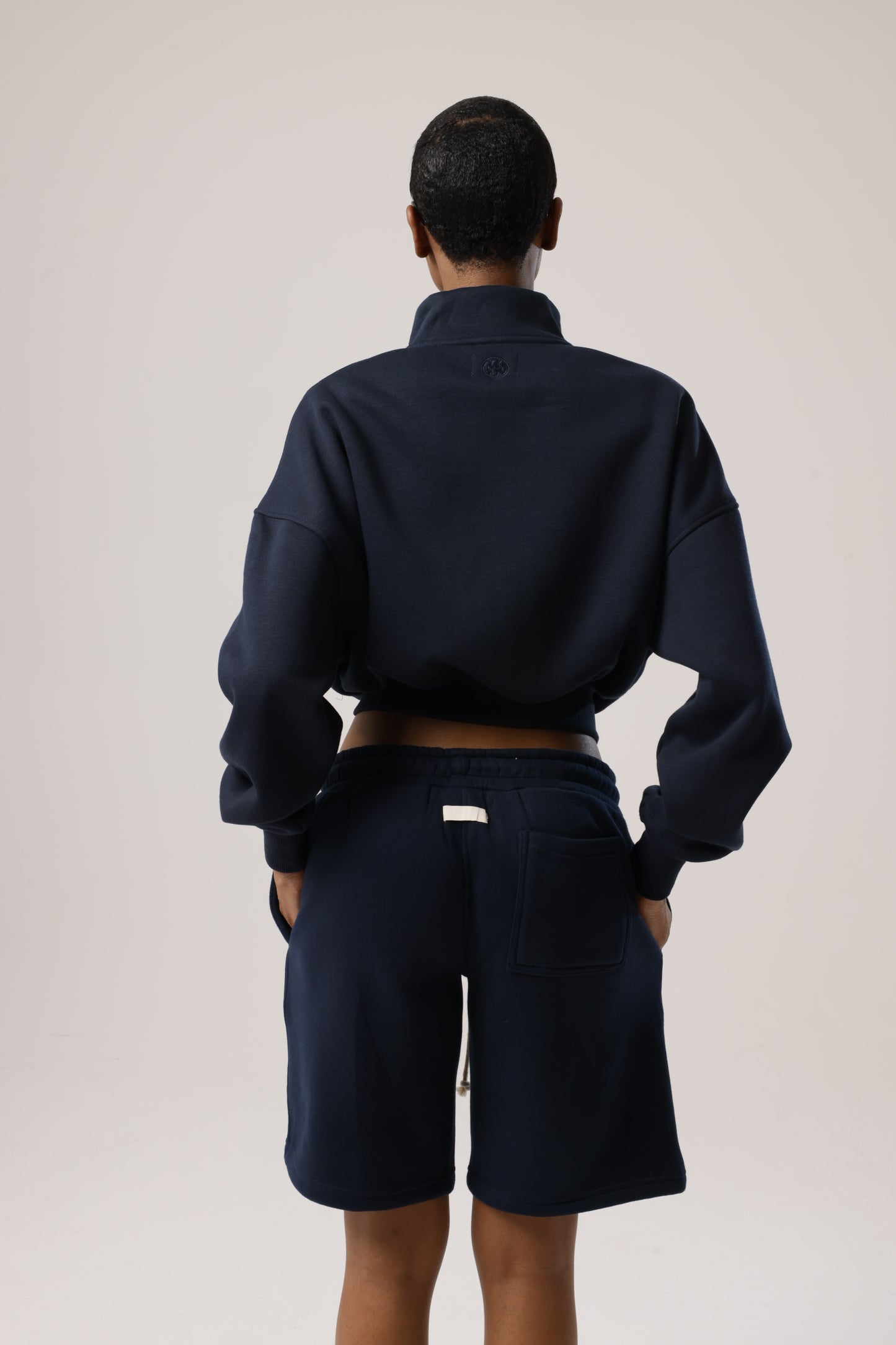 Plush track jacket - Azure