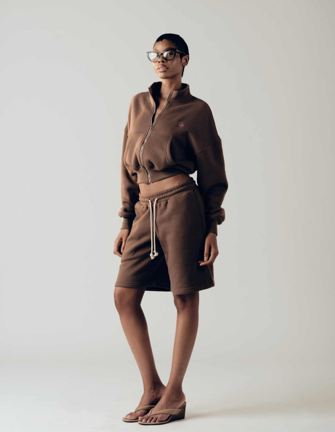 Plush track shorts - Corab